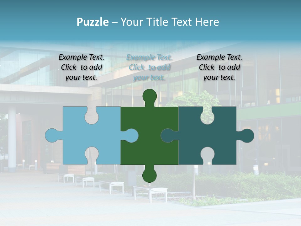 Economy Complex Glass PowerPoint Template