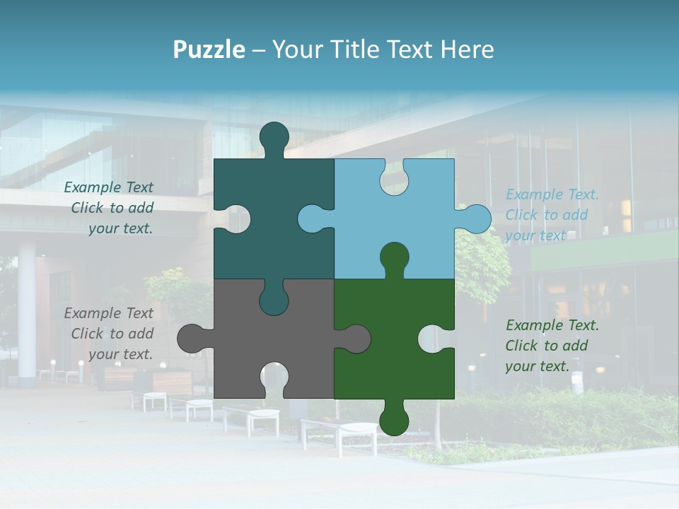 Economy Complex Glass PowerPoint Template