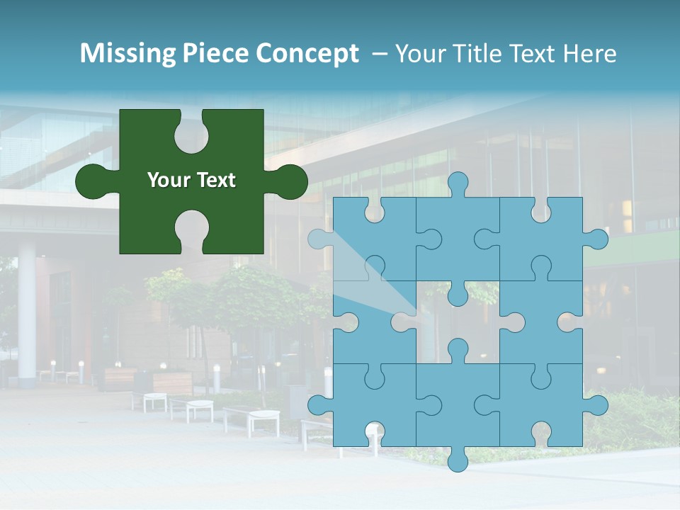 Economy Complex Glass PowerPoint Template