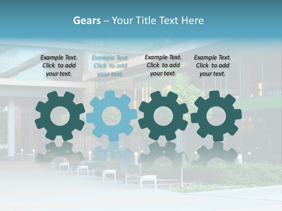 Economy Complex Glass PowerPoint Template