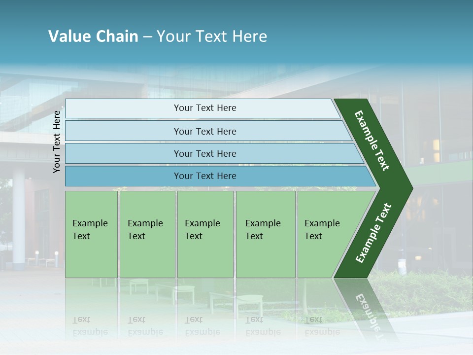 Economy Complex Glass PowerPoint Template
