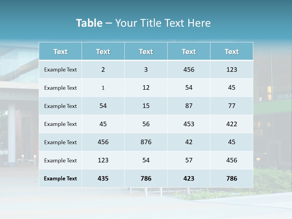 Economy Complex Glass PowerPoint Template