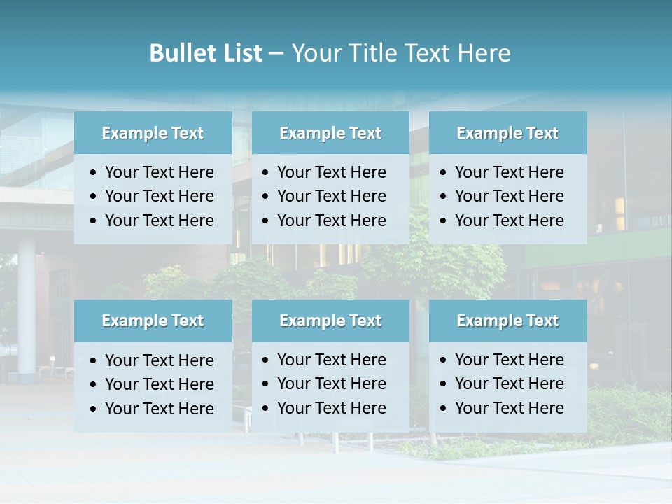 Economy Complex Glass PowerPoint Template