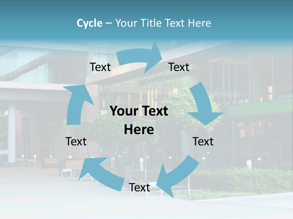 Economy Complex Glass PowerPoint Template