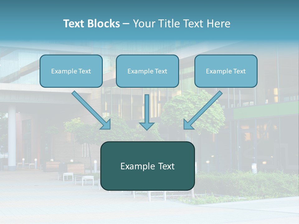 Economy Complex Glass PowerPoint Template