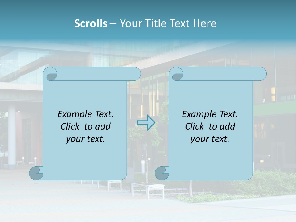 Economy Complex Glass PowerPoint Template