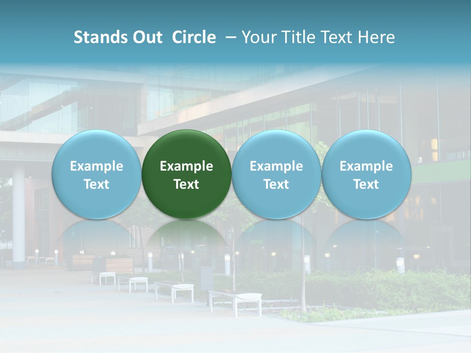 Economy Complex Glass PowerPoint Template