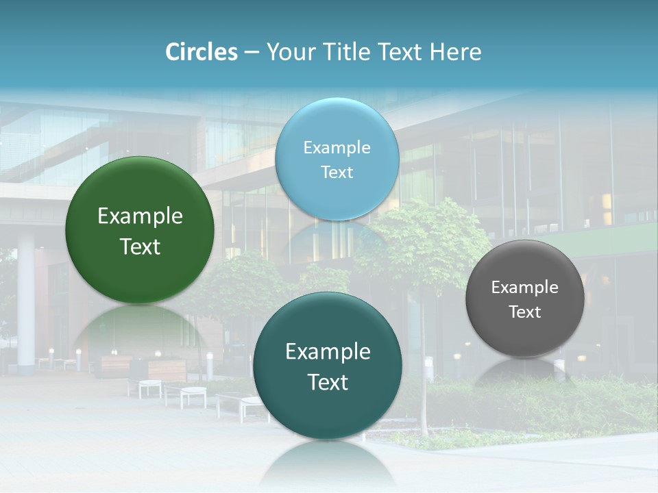 Economy Complex Glass PowerPoint Template