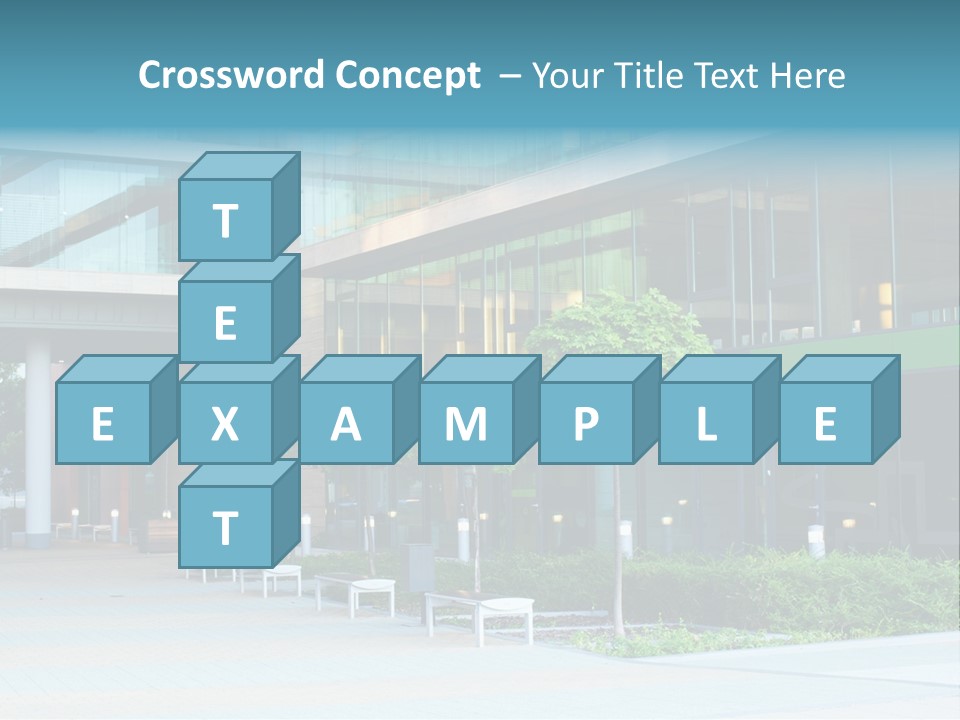 Economy Complex Glass PowerPoint Template