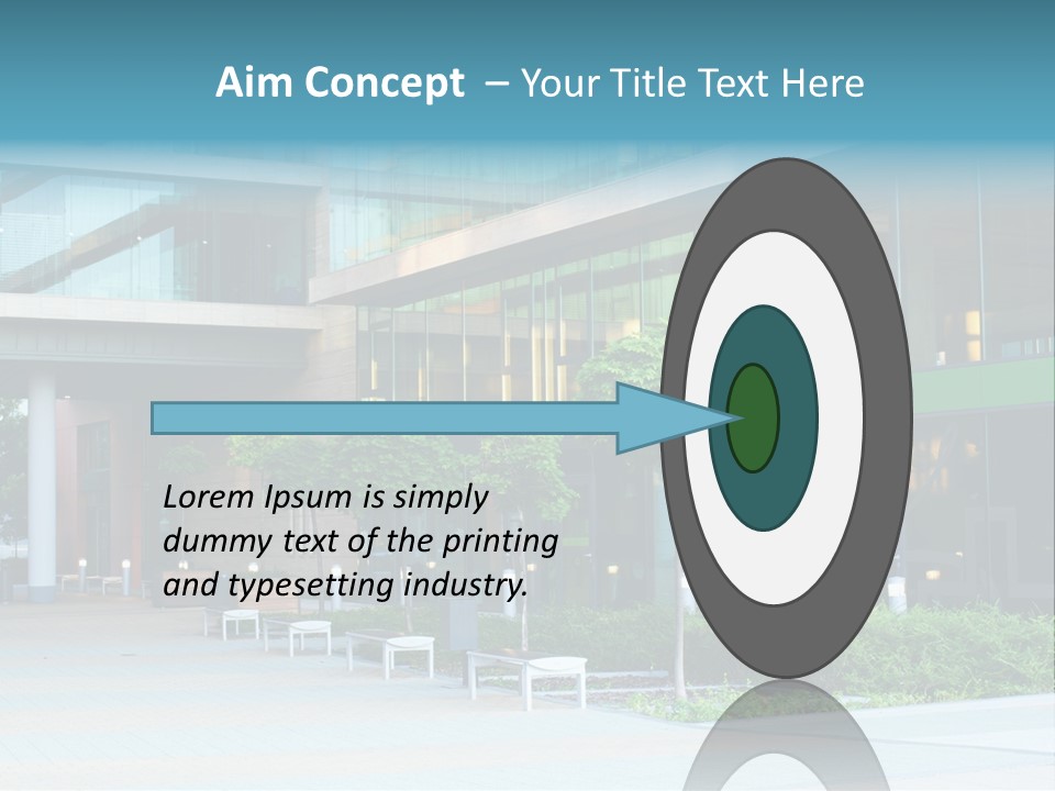Economy Complex Glass PowerPoint Template