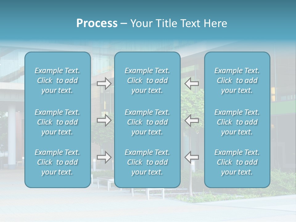 Economy Complex Glass PowerPoint Template