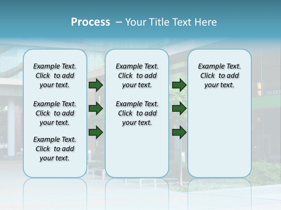 Economy Complex Glass PowerPoint Template
