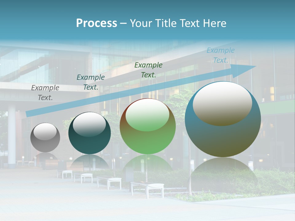 Economy Complex Glass PowerPoint Template