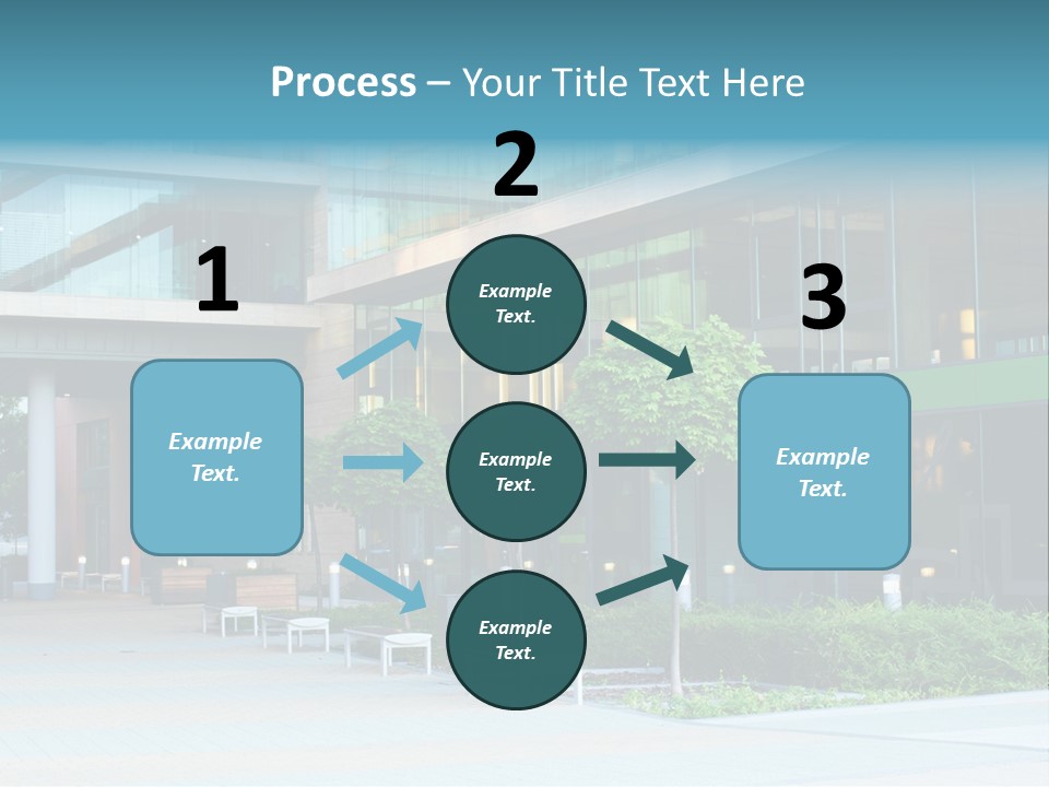 Economy Complex Glass PowerPoint Template