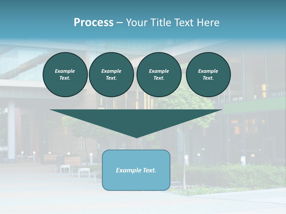 Economy Complex Glass PowerPoint Template