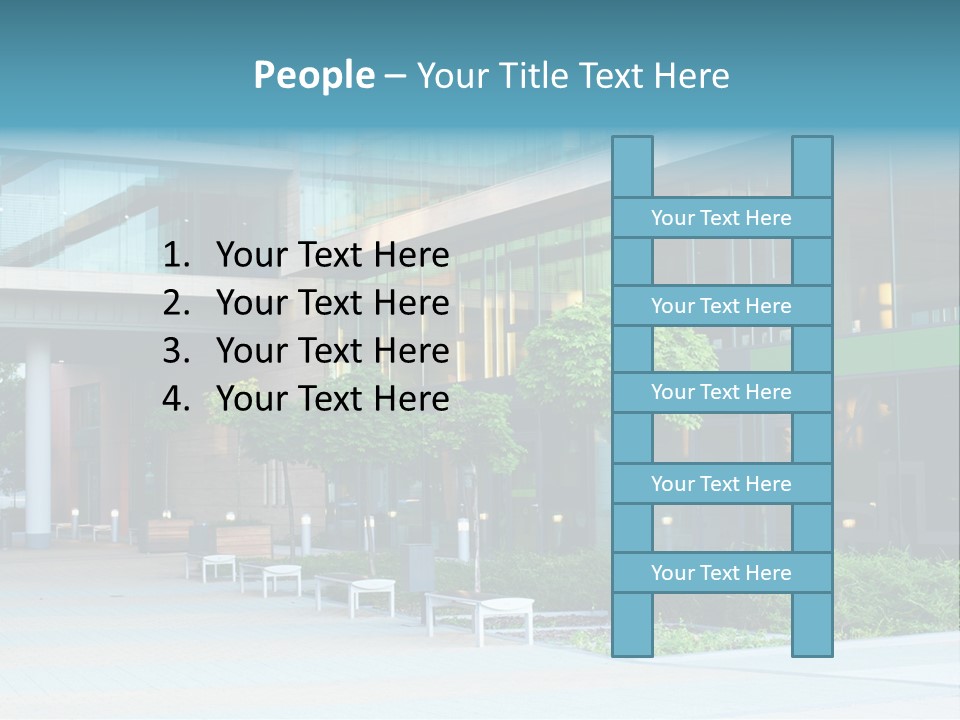 Economy Complex Glass PowerPoint Template