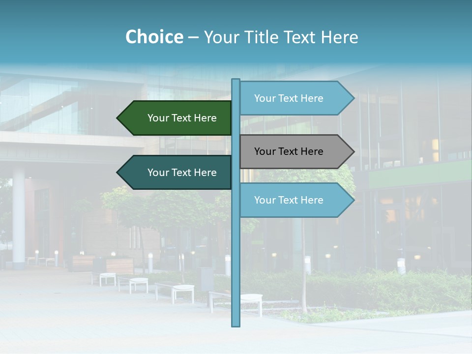 Economy Complex Glass PowerPoint Template
