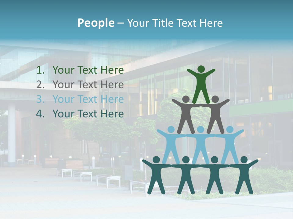 Economy Complex Glass PowerPoint Template