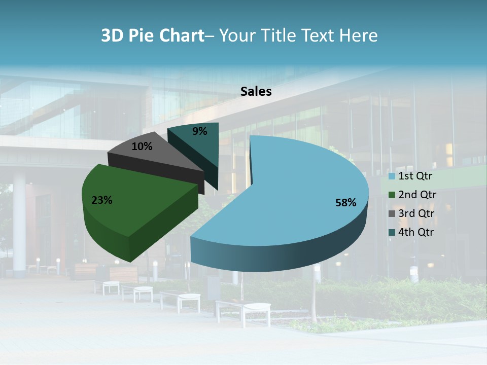 Economy Complex Glass PowerPoint Template
