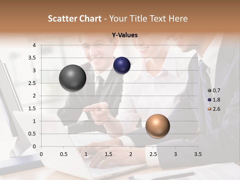 Report Pen Suit PowerPoint Template