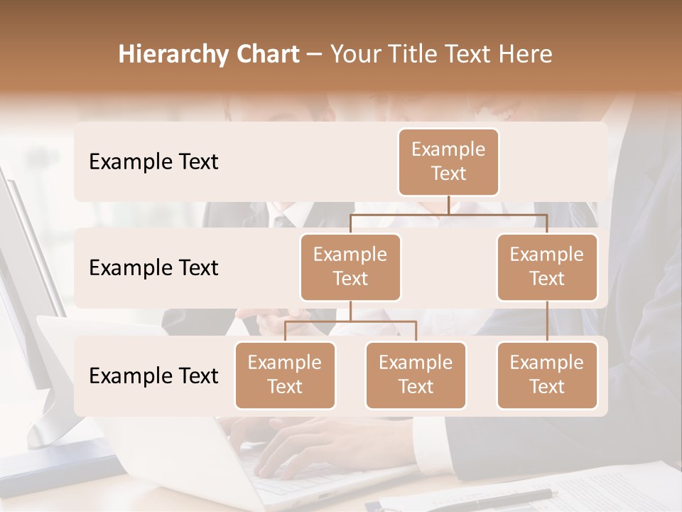 Report Pen Suit PowerPoint Template