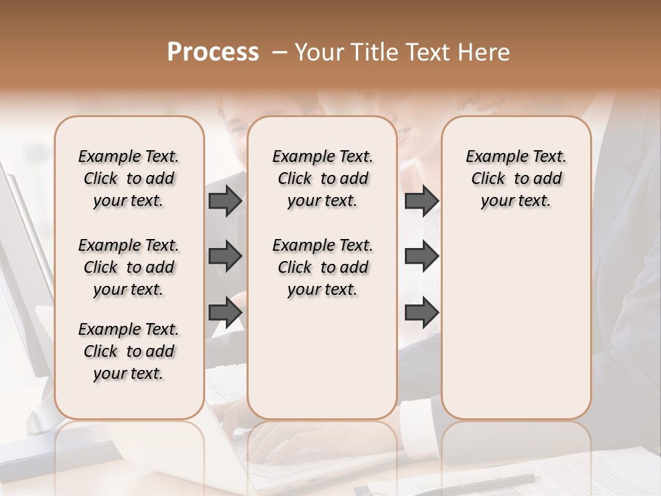 Report Pen Suit PowerPoint Template