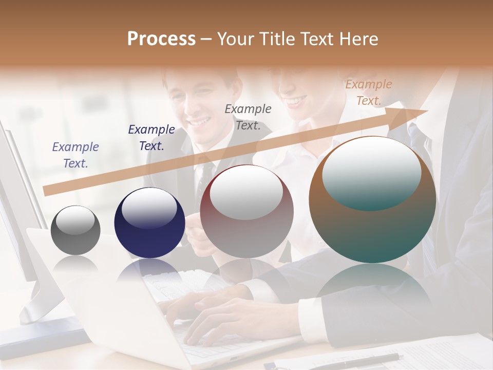 Report Pen Suit PowerPoint Template