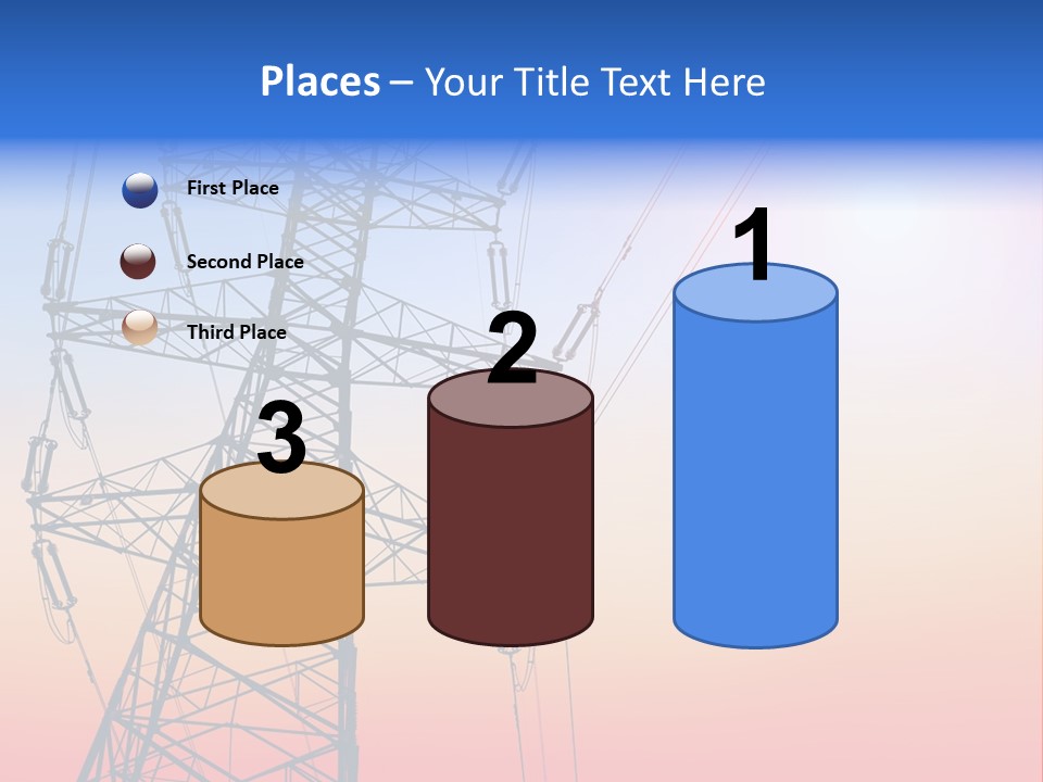 Transmission Voltage Station PowerPoint Template