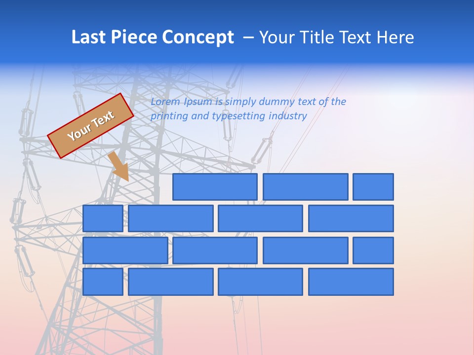 Transmission Voltage Station PowerPoint Template