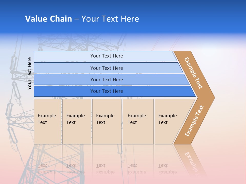 Transmission Voltage Station PowerPoint Template