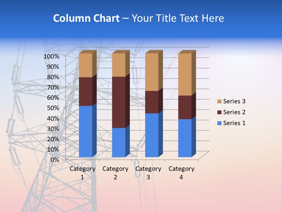 Transmission Voltage Station PowerPoint Template