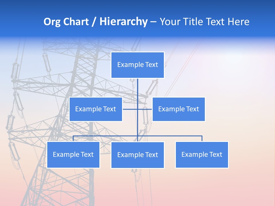 Transmission Voltage Station PowerPoint Template