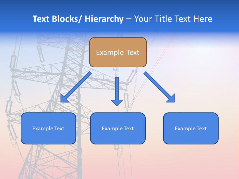 Transmission Voltage Station PowerPoint Template