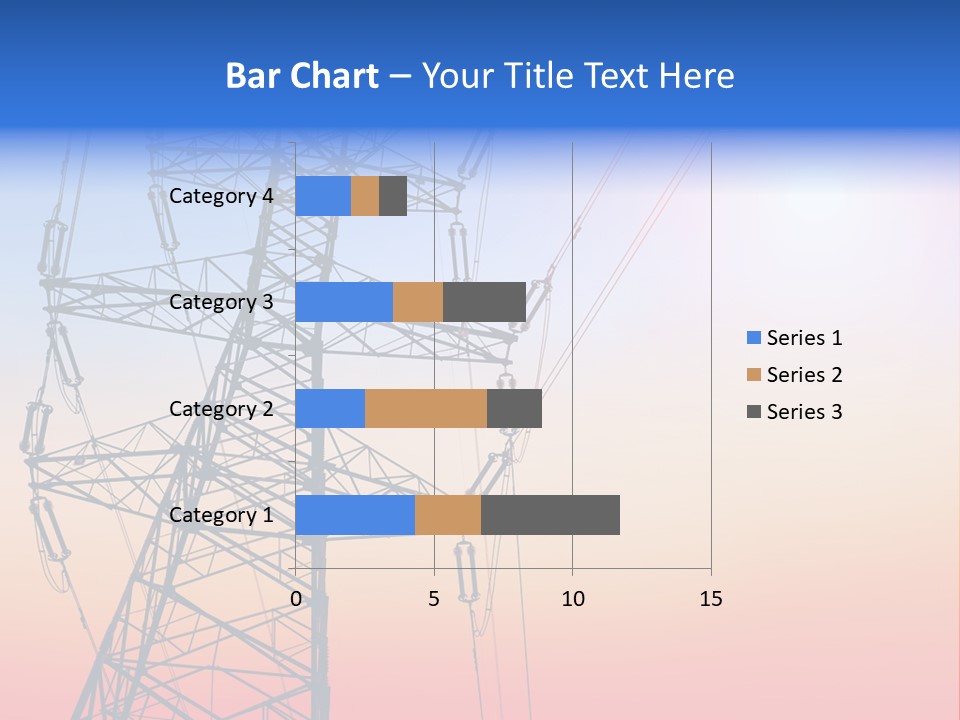 Transmission Voltage Station PowerPoint Template