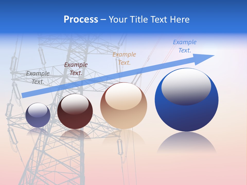 Transmission Voltage Station PowerPoint Template