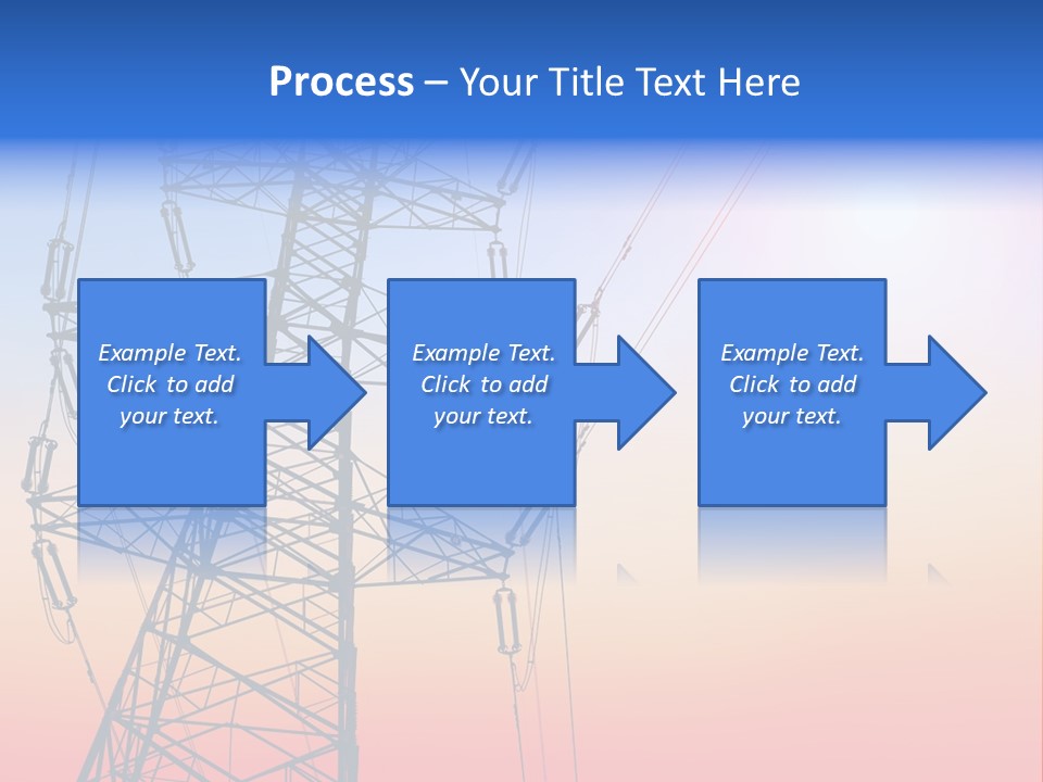 Transmission Voltage Station PowerPoint Template
