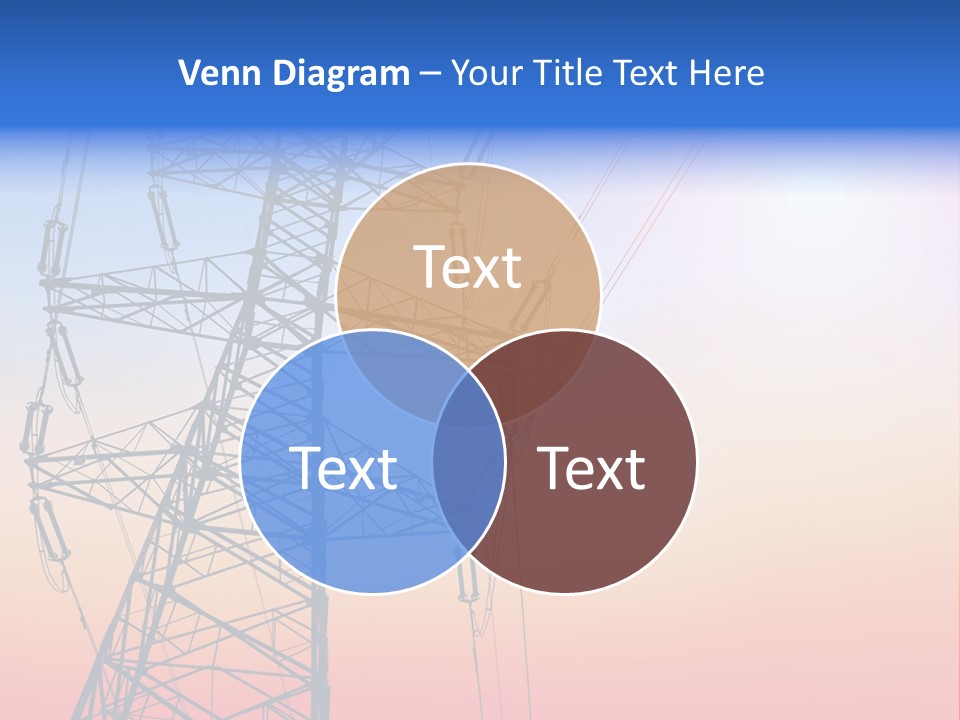 Transmission Voltage Station PowerPoint Template