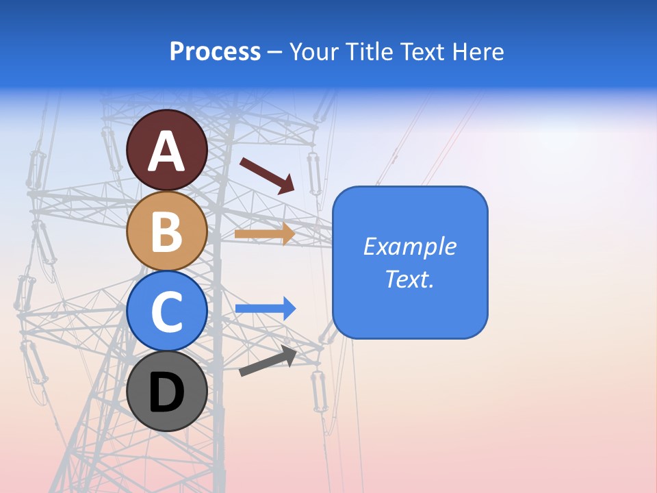 Transmission Voltage Station PowerPoint Template
