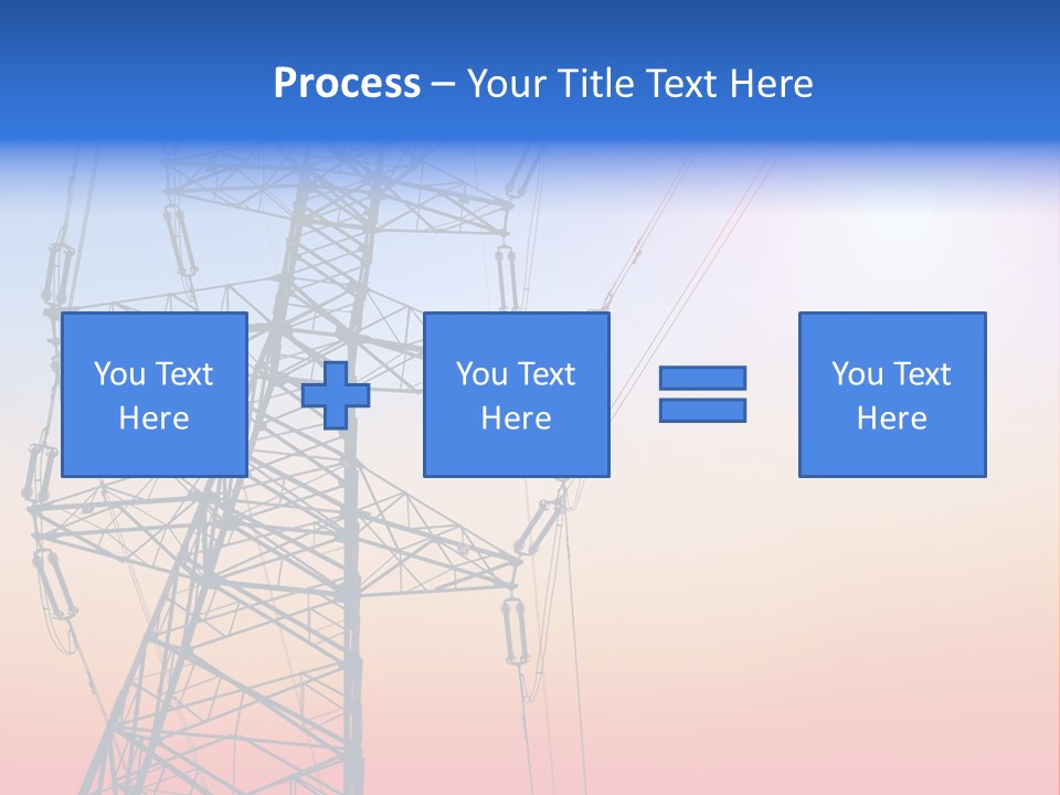 Transmission Voltage Station PowerPoint Template