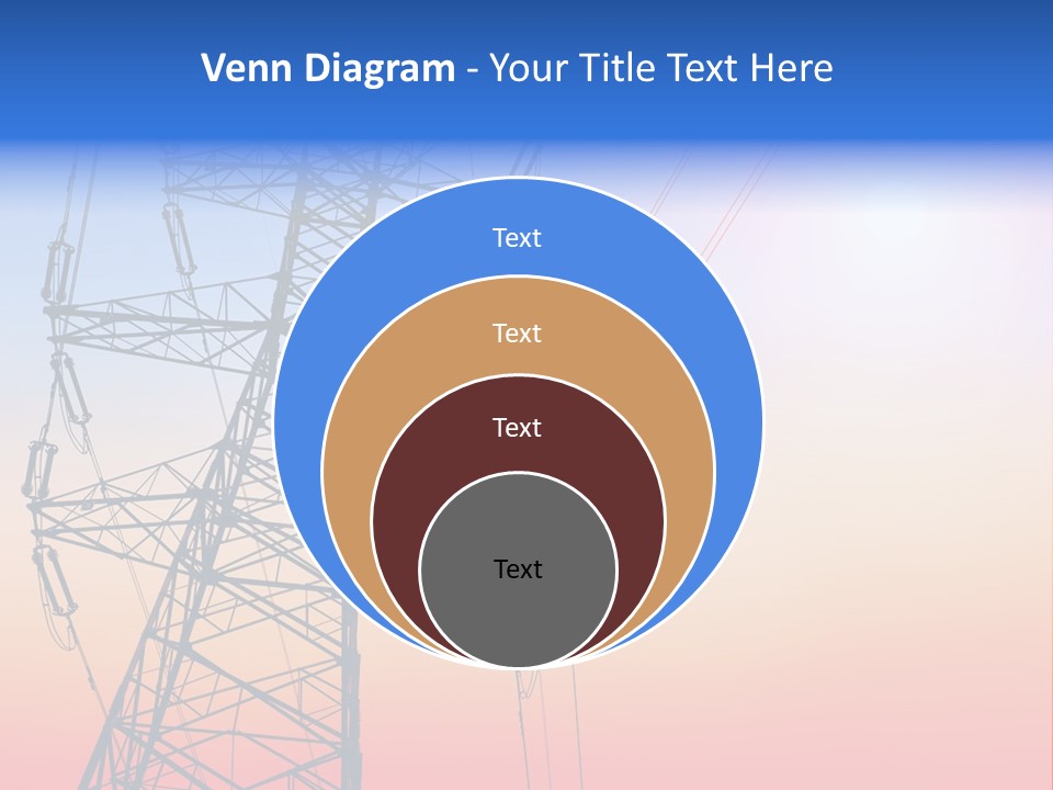 Transmission Voltage Station PowerPoint Template