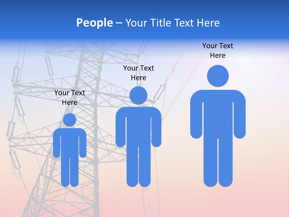 Transmission Voltage Station PowerPoint Template