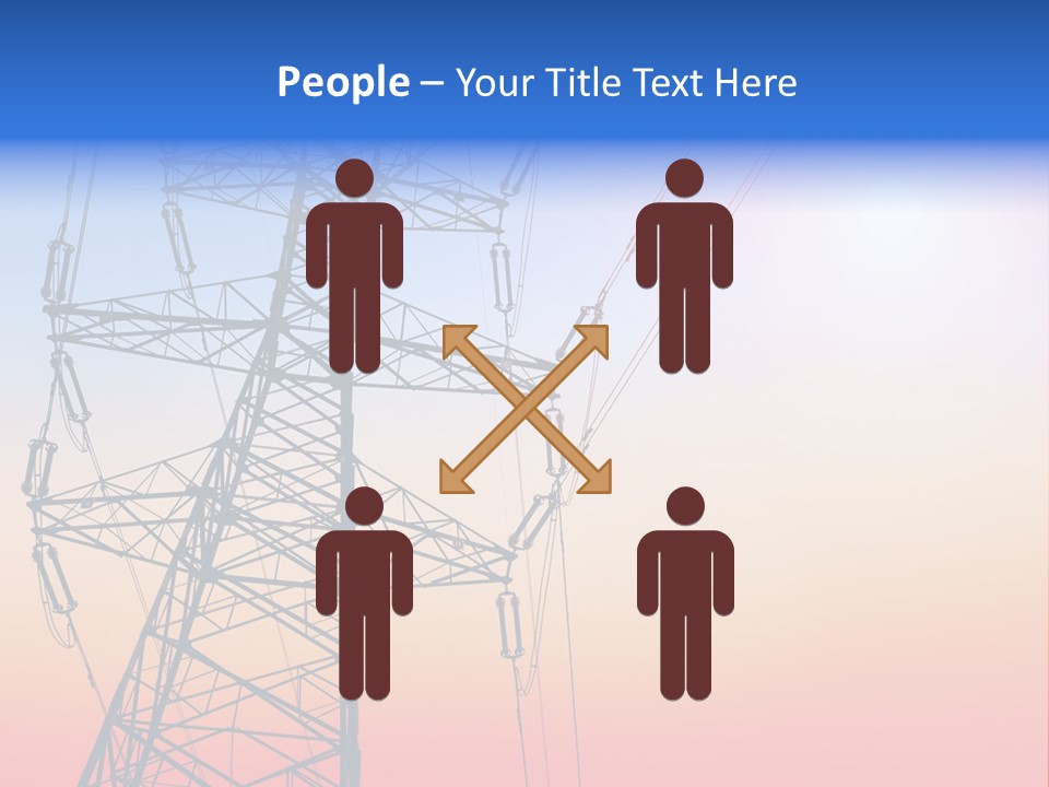 Transmission Voltage Station PowerPoint Template