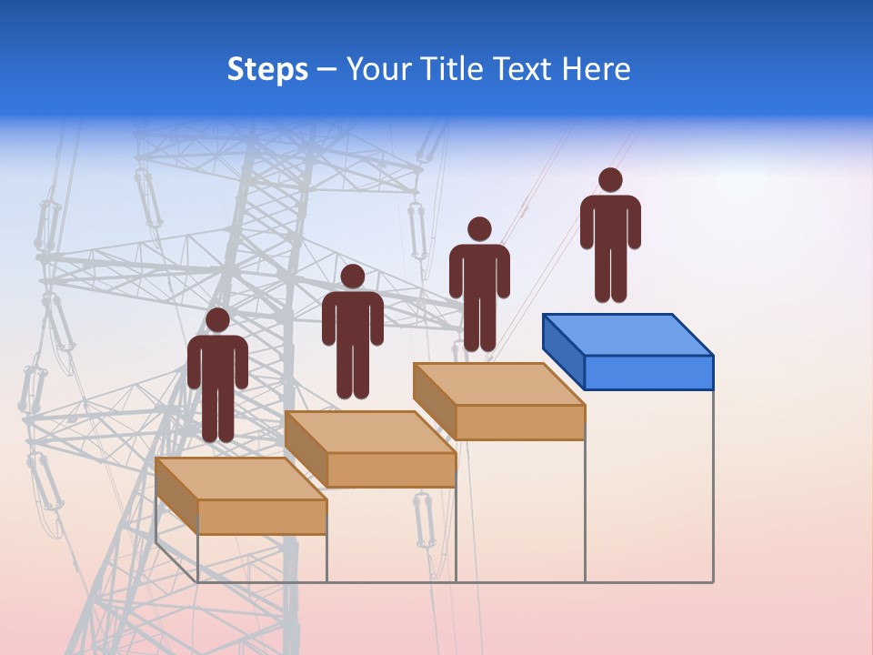 Transmission Voltage Station PowerPoint Template