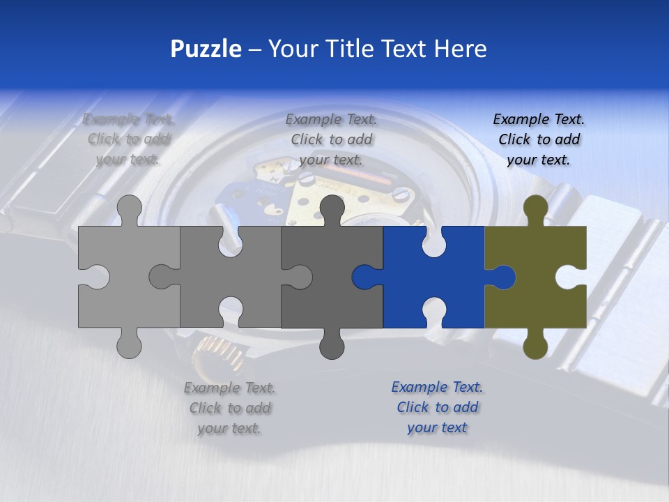 Stainless Inside Jewels PowerPoint Template