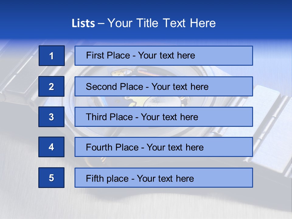 Stainless Inside Jewels PowerPoint Template