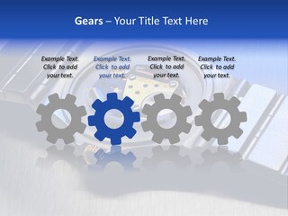 Stainless Inside Jewels PowerPoint Template