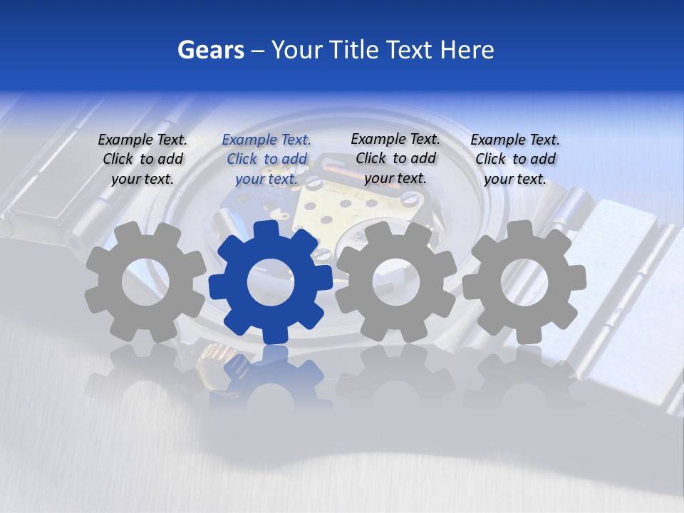 Stainless Inside Jewels PowerPoint Template