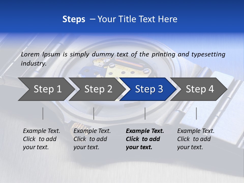 Stainless Inside Jewels PowerPoint Template