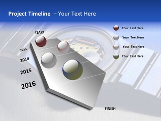 Stainless Inside Jewels PowerPoint Template