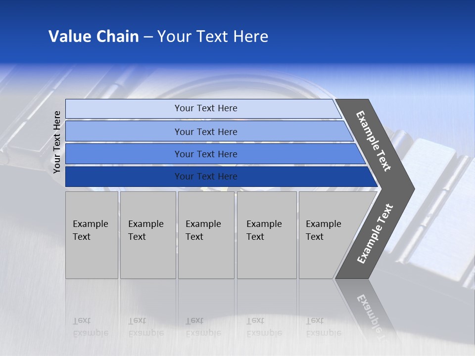 Stainless Inside Jewels PowerPoint Template